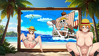 the WHORE of the SEAS from ONE PIECE. Nami the pirate